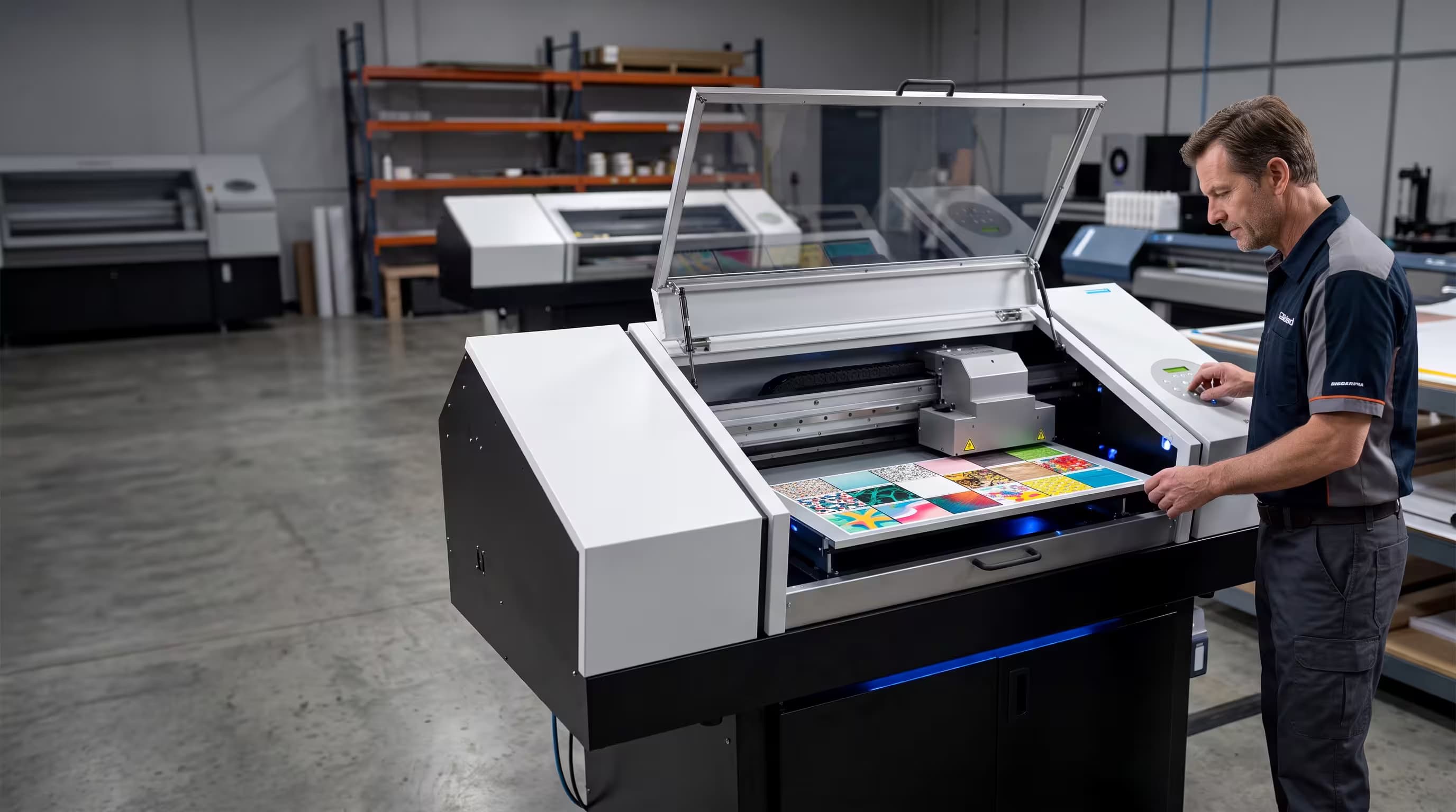 Direct to Object Flatbed Printing