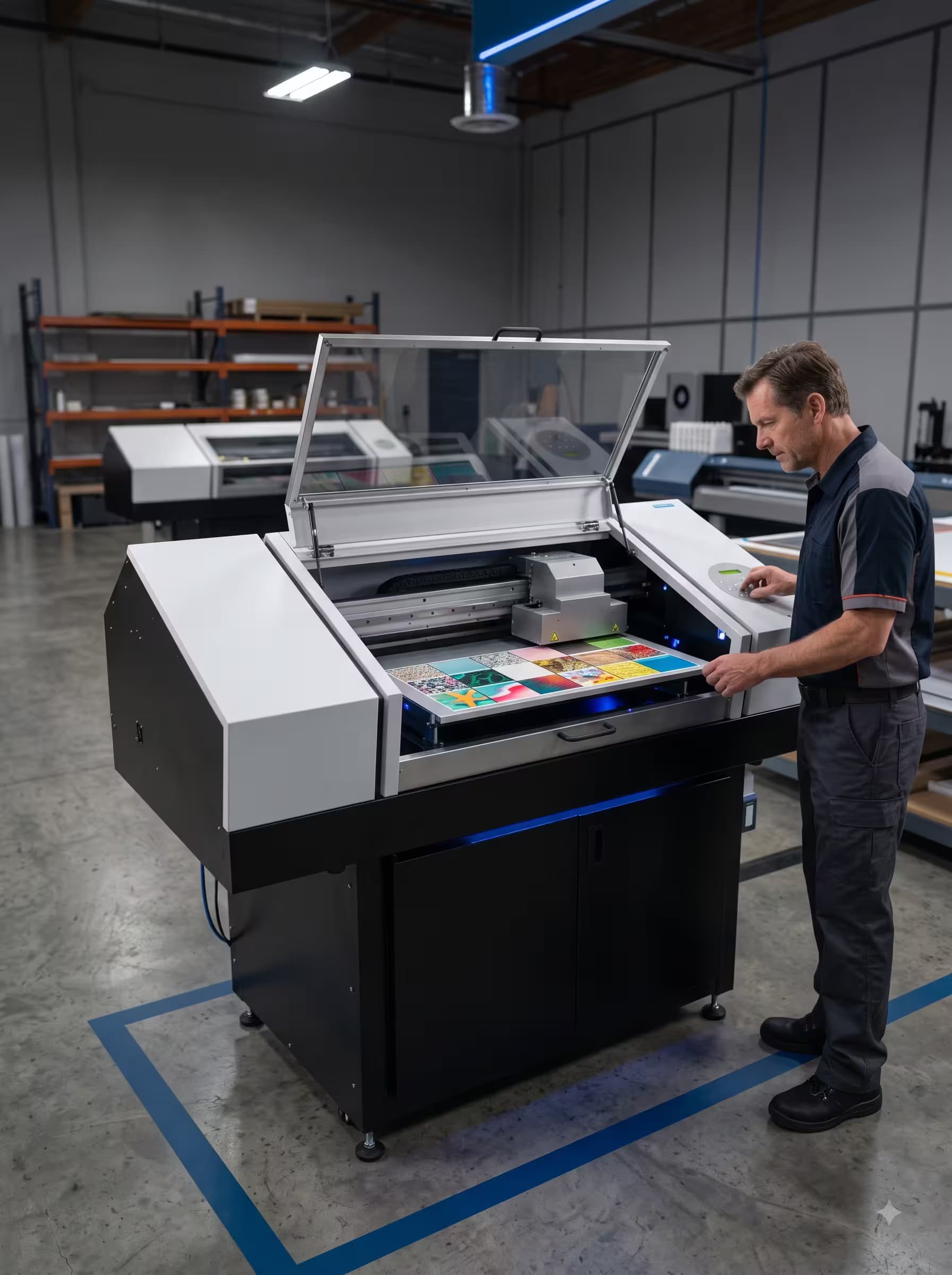 Direct to Object Flatbed Printing